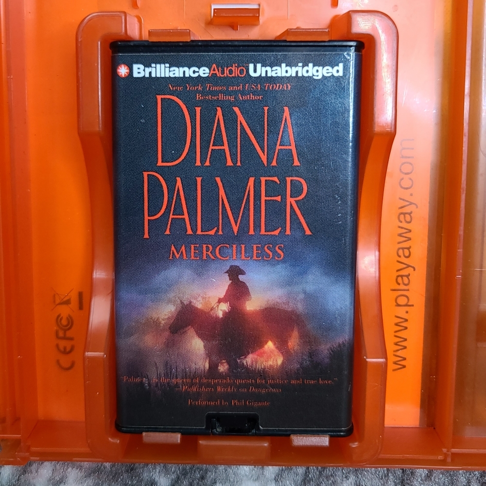 MERCILESS By Diana Palmer Fiction Playaway Audio Book